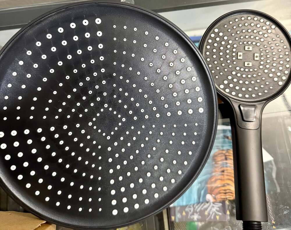Matte Black Multi-Function Handheld Shower Head - Picture 2 of 6